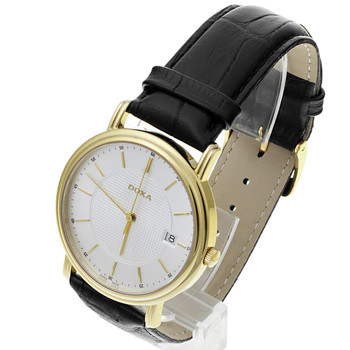 Doxa 221.30.021.01 męski zegarek Royal pasek - miniatura 3