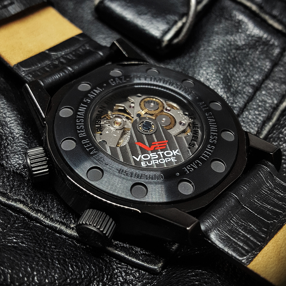 Vostok Europe 2426-5604240 zegarek męski klasyczny Limousine pasek