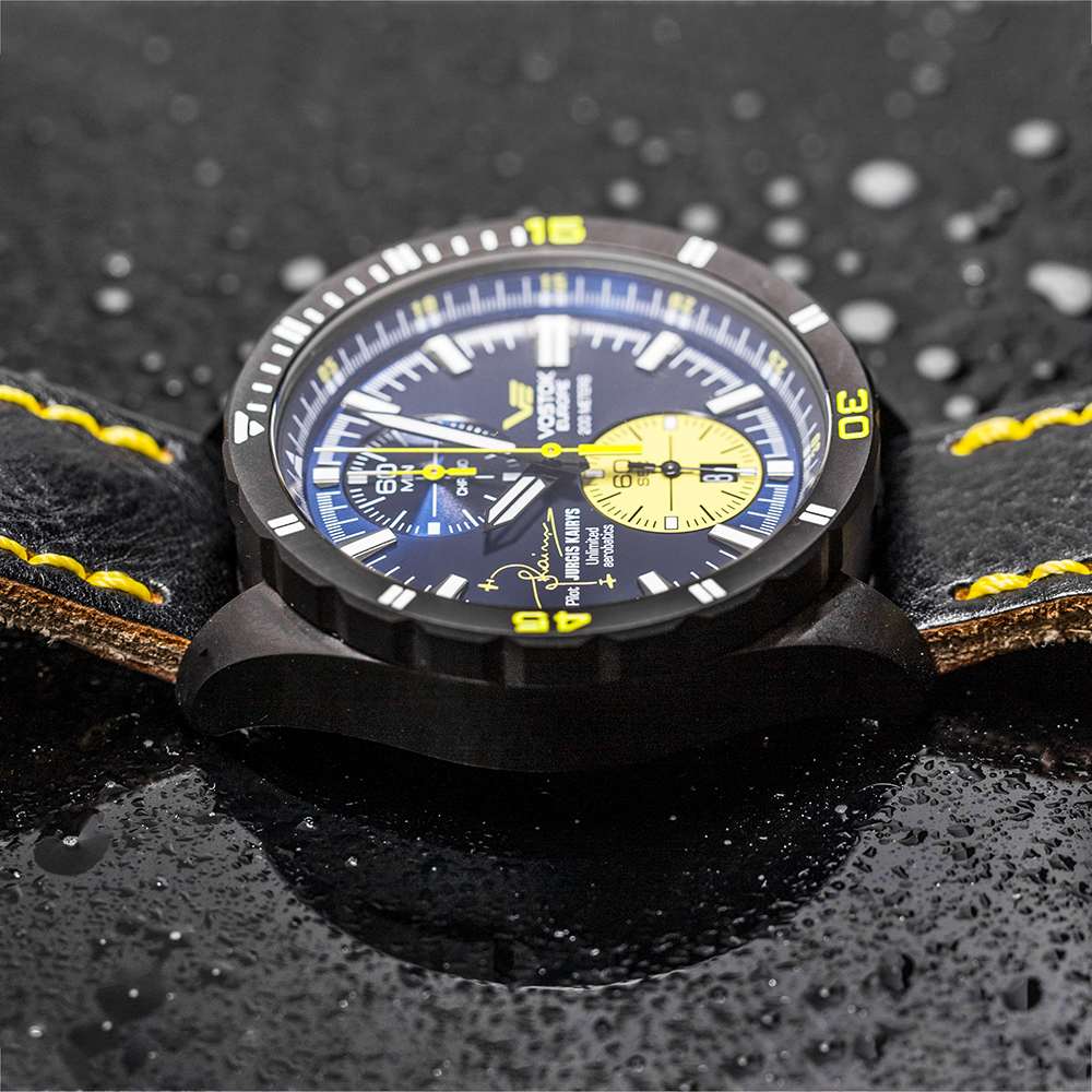 zegarek Vostok Europe 6S11-320J362 czarny Almaz