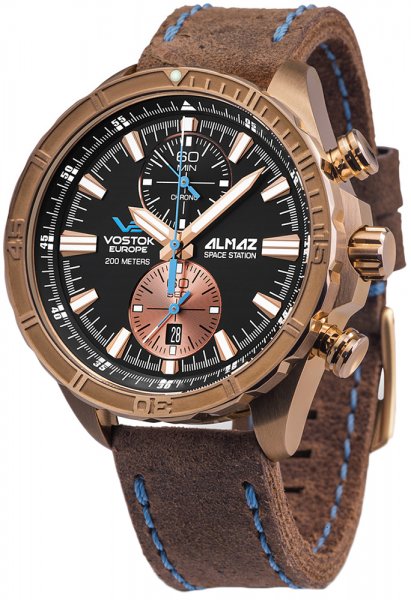 Zegarek Vostok Europe 6S11-320O266 Almaz Bronze