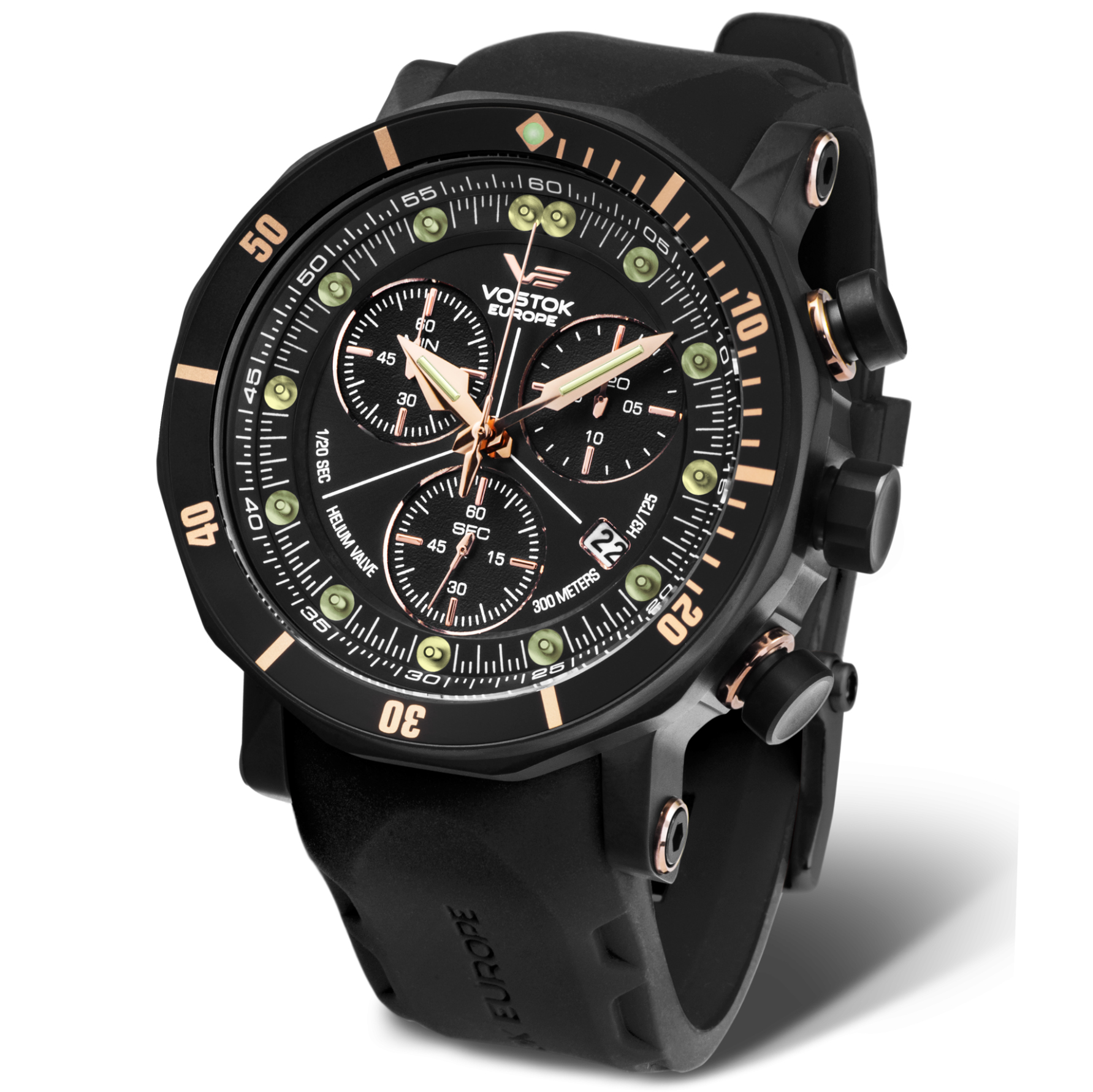 Vostok Europe 6S30-6203211 Lunokhod Lunokhod-2 Chrono zegarek męski klasyczny mineralne utwardzane