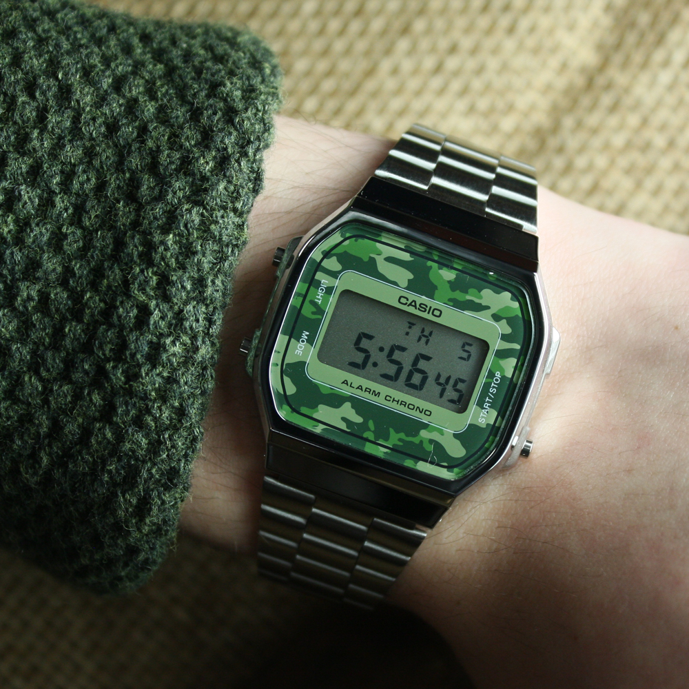 Casio Vintage A168WEC-3EF zegarek dla dzieci VINTAGE Maxi