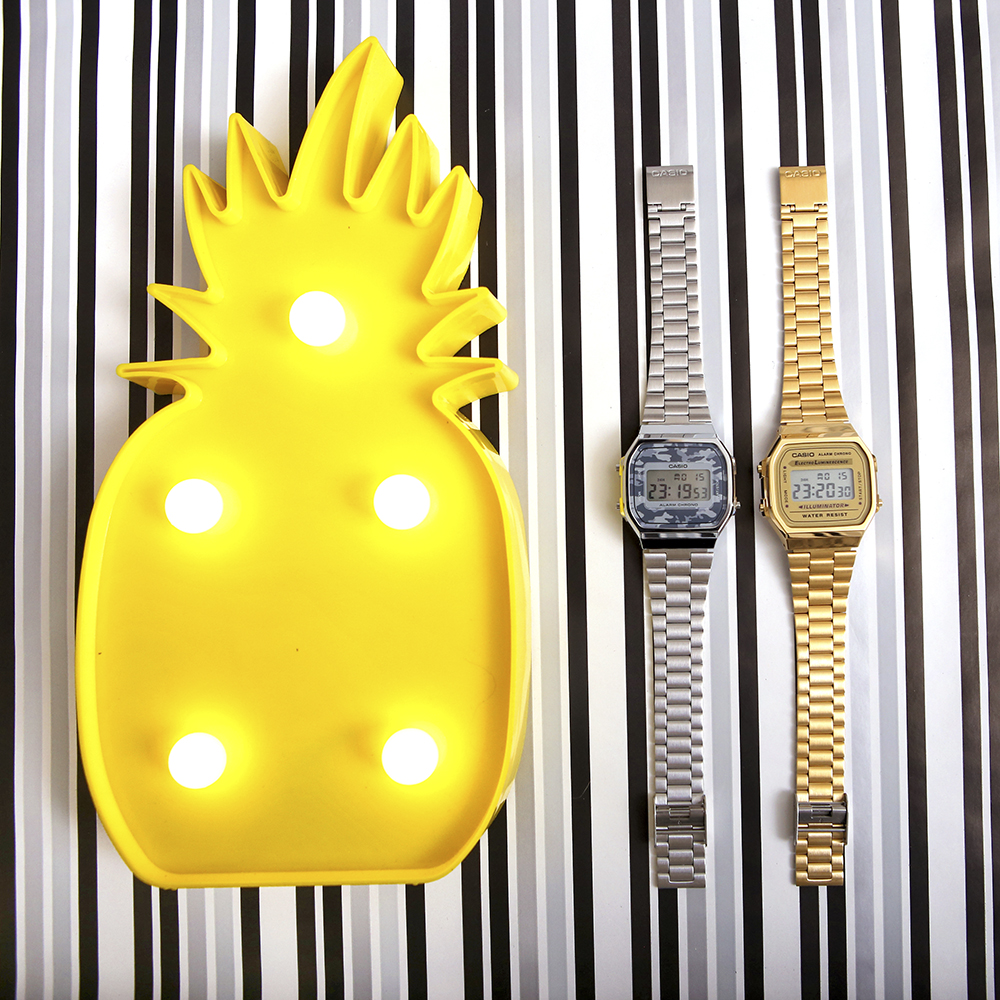 Casio Vintage A168WG-9EF VINTAGE Maxi zegarek męski fashion/modowy akrylowe - miniatura 2