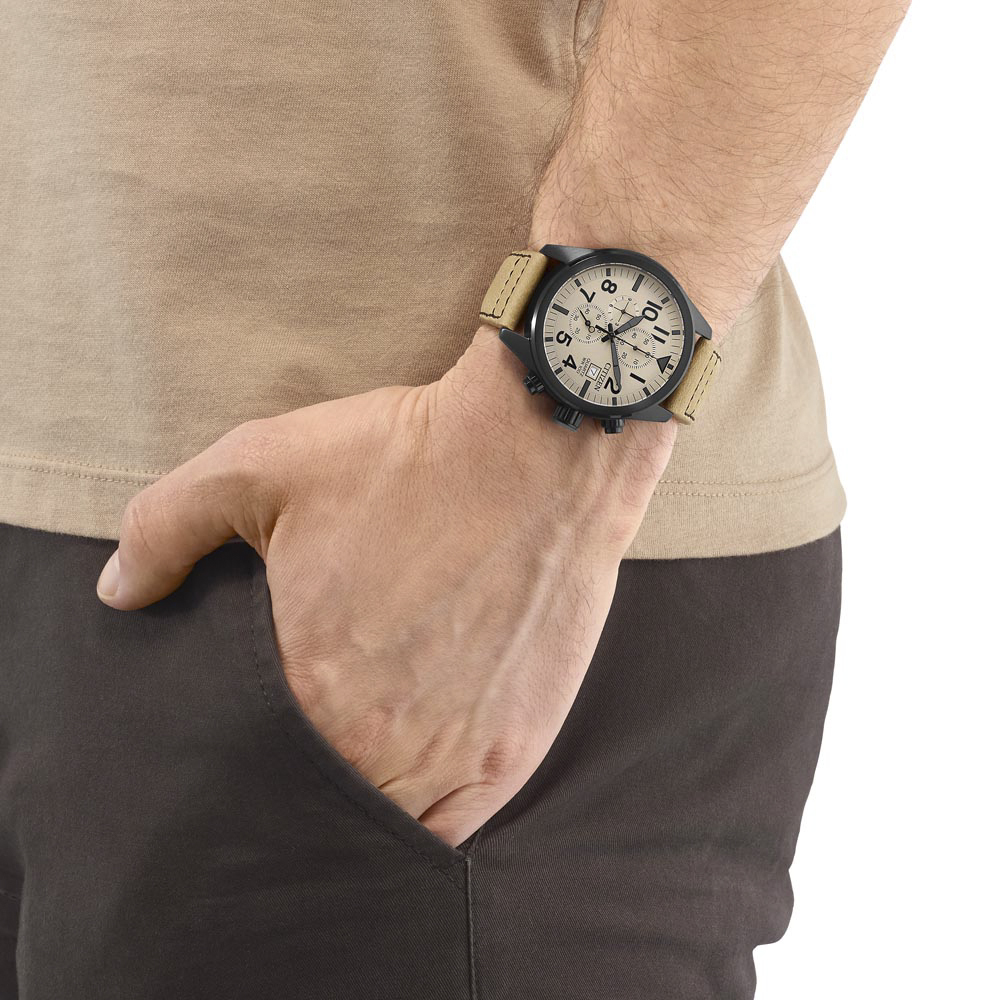 zegarek Citizen AN3625-07X czarny Chrono