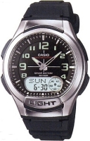Casio AQ-180W-1BV dla dzieci zegarek Analogowo - cyfrowe pasek