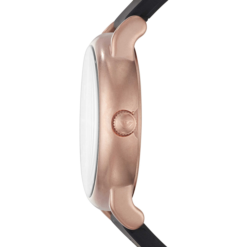Emporio Armani AR11097 zegarek różowe złoto klasyczny Sports and Fashion pasek