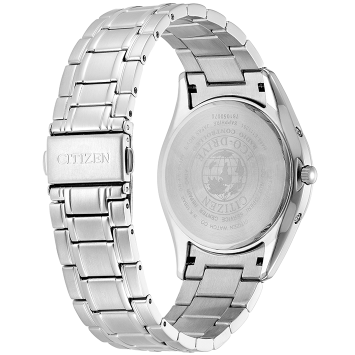 Citizen AS2050-87E Radio Controlled klasyczny zegarek srebrny