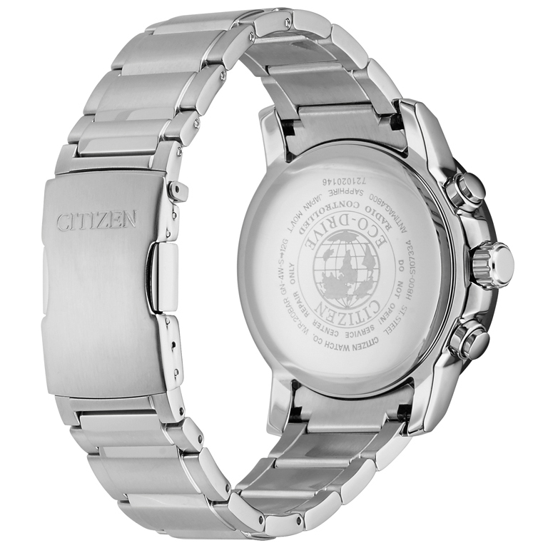 Citizen AT8124-91L Radio Controlled klasyczny zegarek srebrny