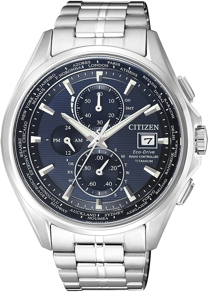 Citizen AT8130-56L Radio Controlled Eco-Drive Titanium
