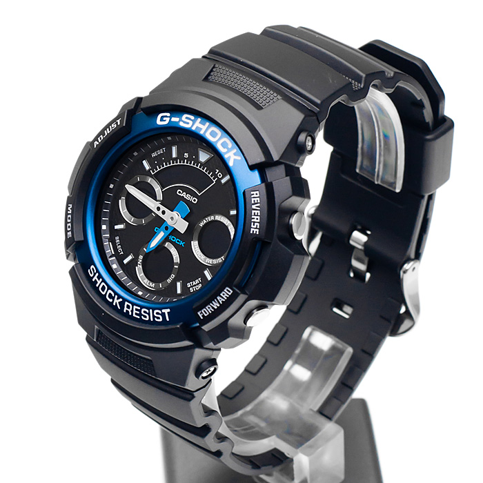 Casio AW-591-2AER G-SHOCK Original Blue Devil zegarek dla dzieci sportowy mineralne