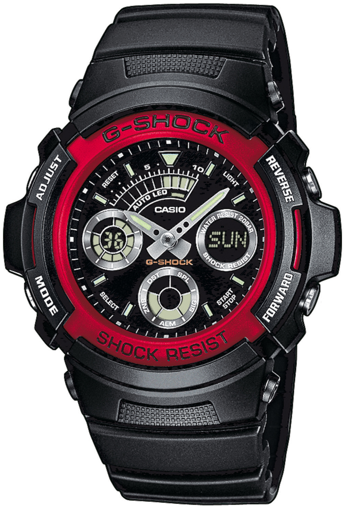 Casio AW-591-4AER G-SHOCK Original Red Demon