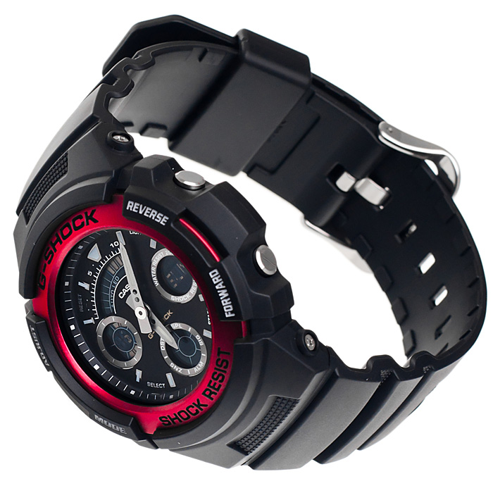 Casio AW-591-4AER zegarek dla dzieci sportowy G-SHOCK Original pasek
