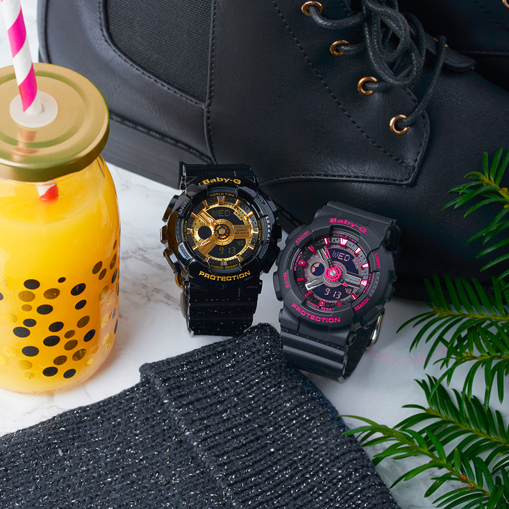 zegarek Casio BA-110-1AER kwarcowy damski Baby-G