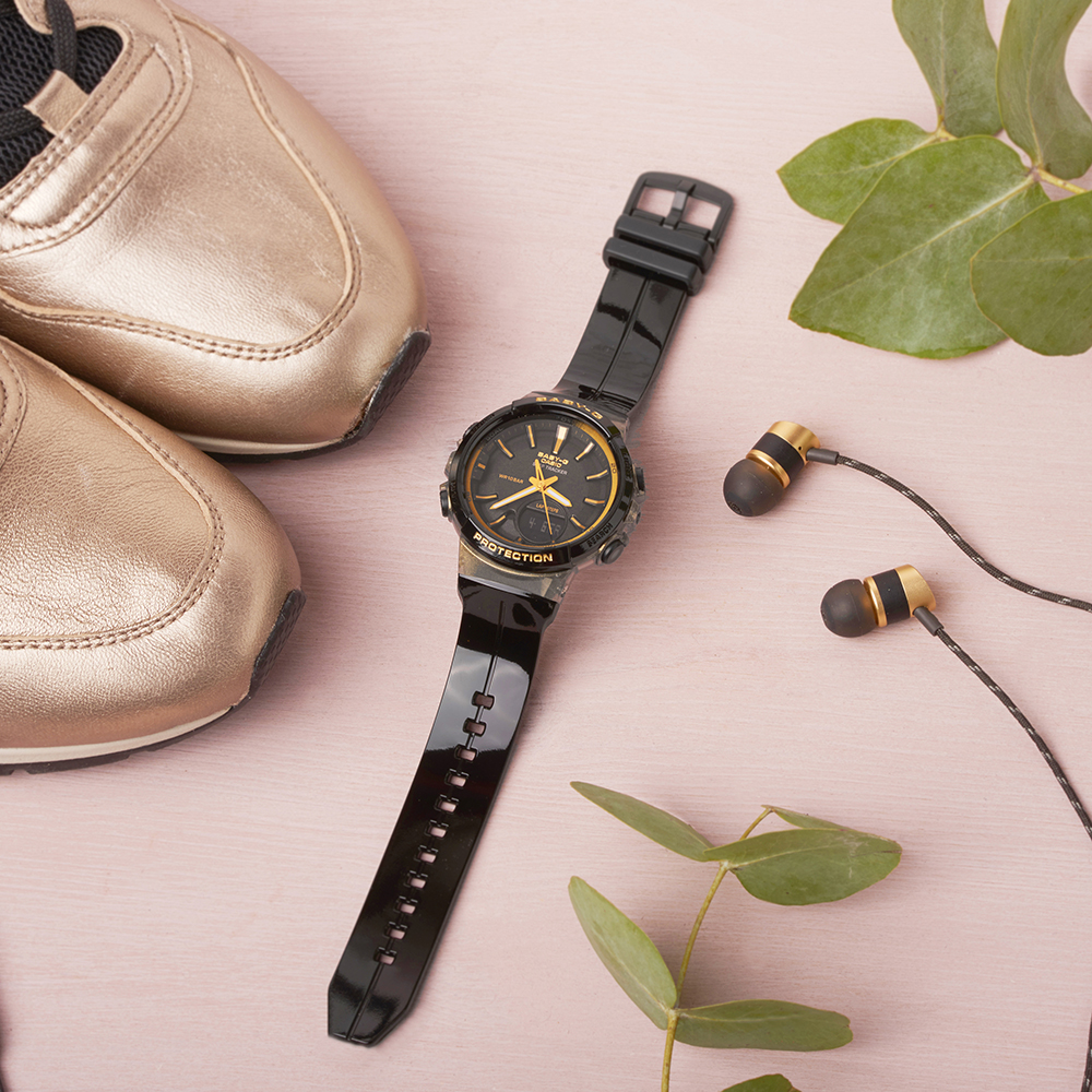 Casio BGS-100GS-1AER zegarek Baby-G z krokomierz