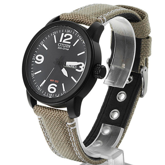 Citizen BM8476-23EE męski zegarek Ecodrive pasek