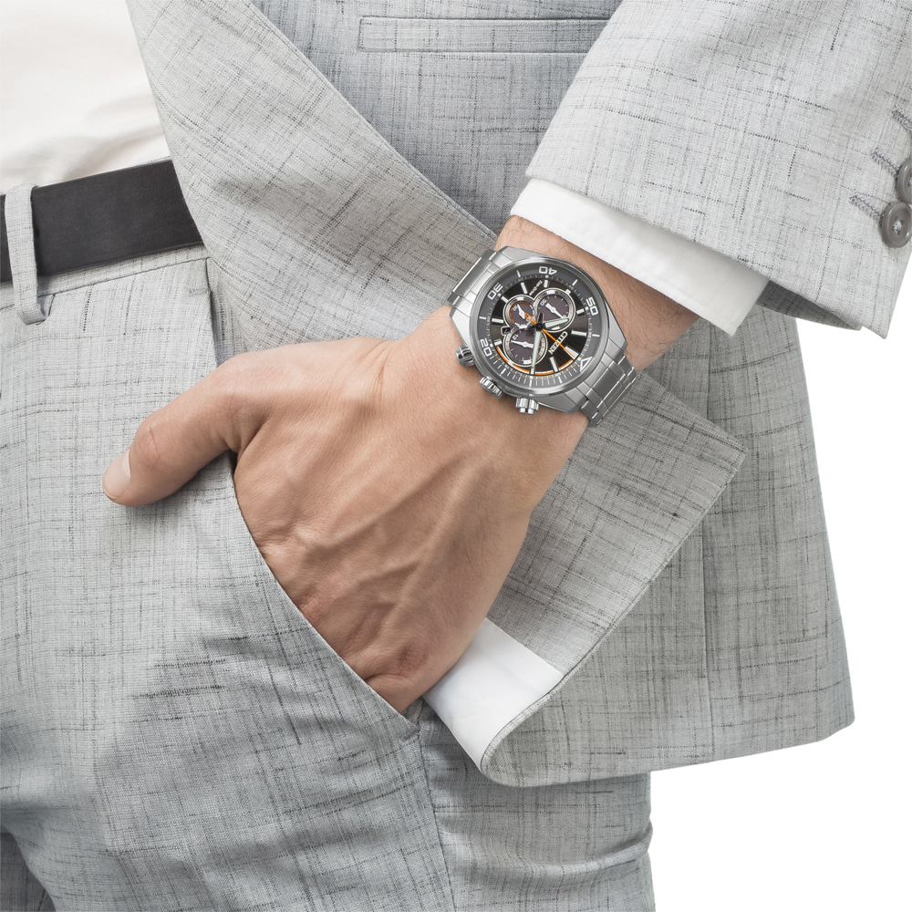 zegarek Citizen CA4330-81H srebrny Chrono