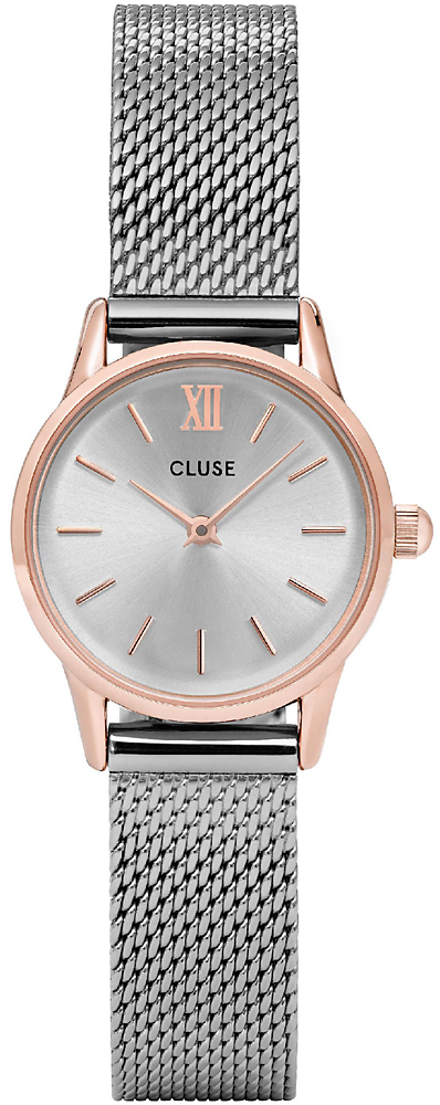 Zegarek Cluse damski La Vedette Mesh Rose Gold/Silver
