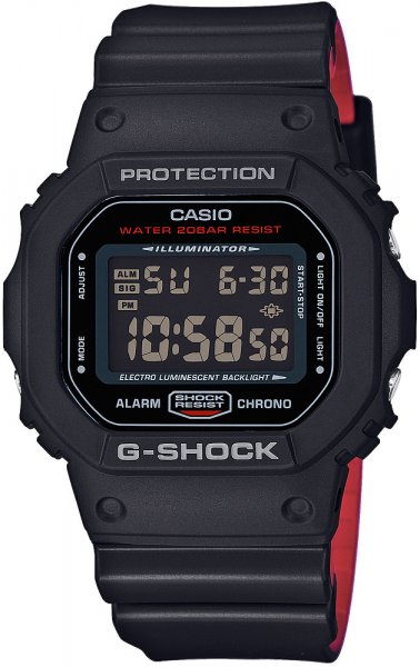 Zegarek Casio DW-5600HR-1ER BLACK AND RED HERITAGE