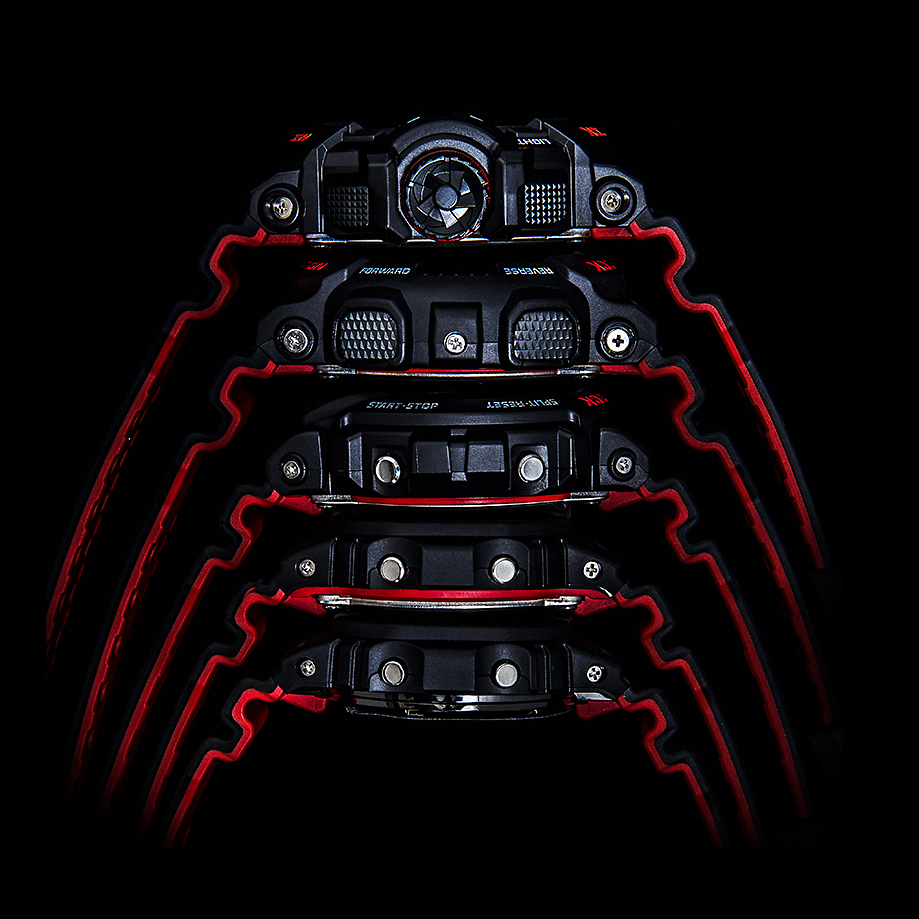 G-Shock DW-5600HR-1ER zegarek szary sportowy G-SHOCK Original pasek