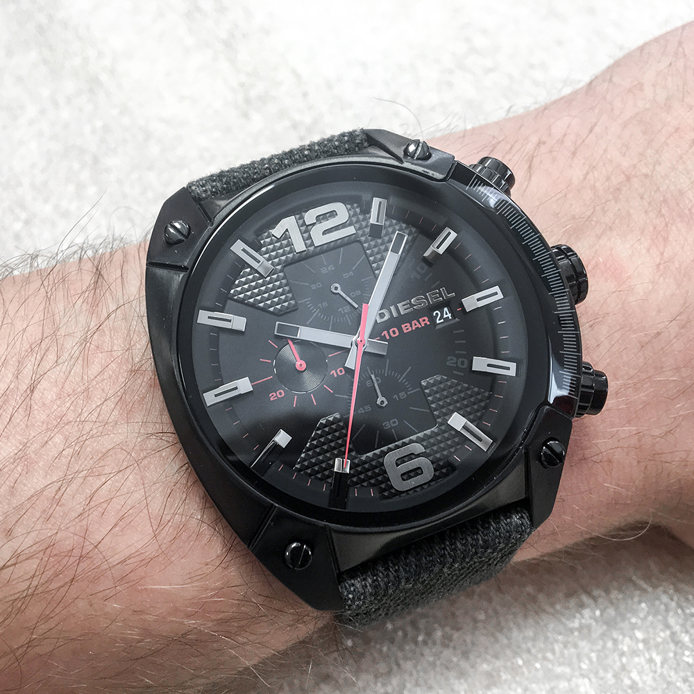 zegarek Diesel DZ4373 męski z chronograf Overflow
