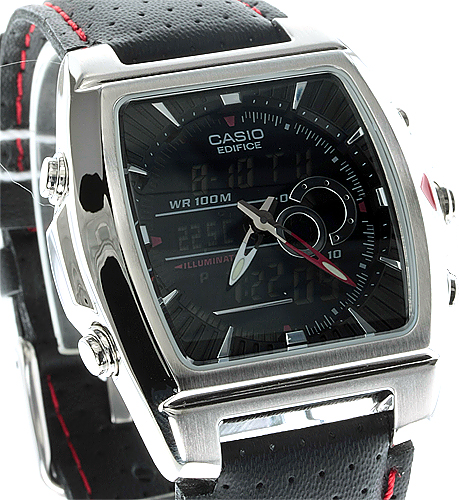 zegarek Edifice EFA-120L-1A1 EFA-120L-1A1VEF męski z termometr EDIFICE Momentum