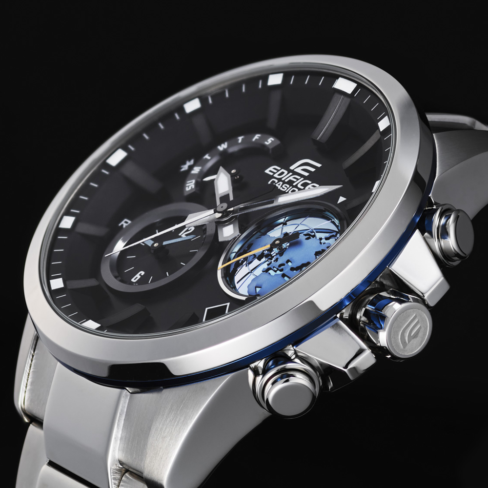 zegarek Edifice EQB-600D-1A2ER srebrny EDIFICE Premium