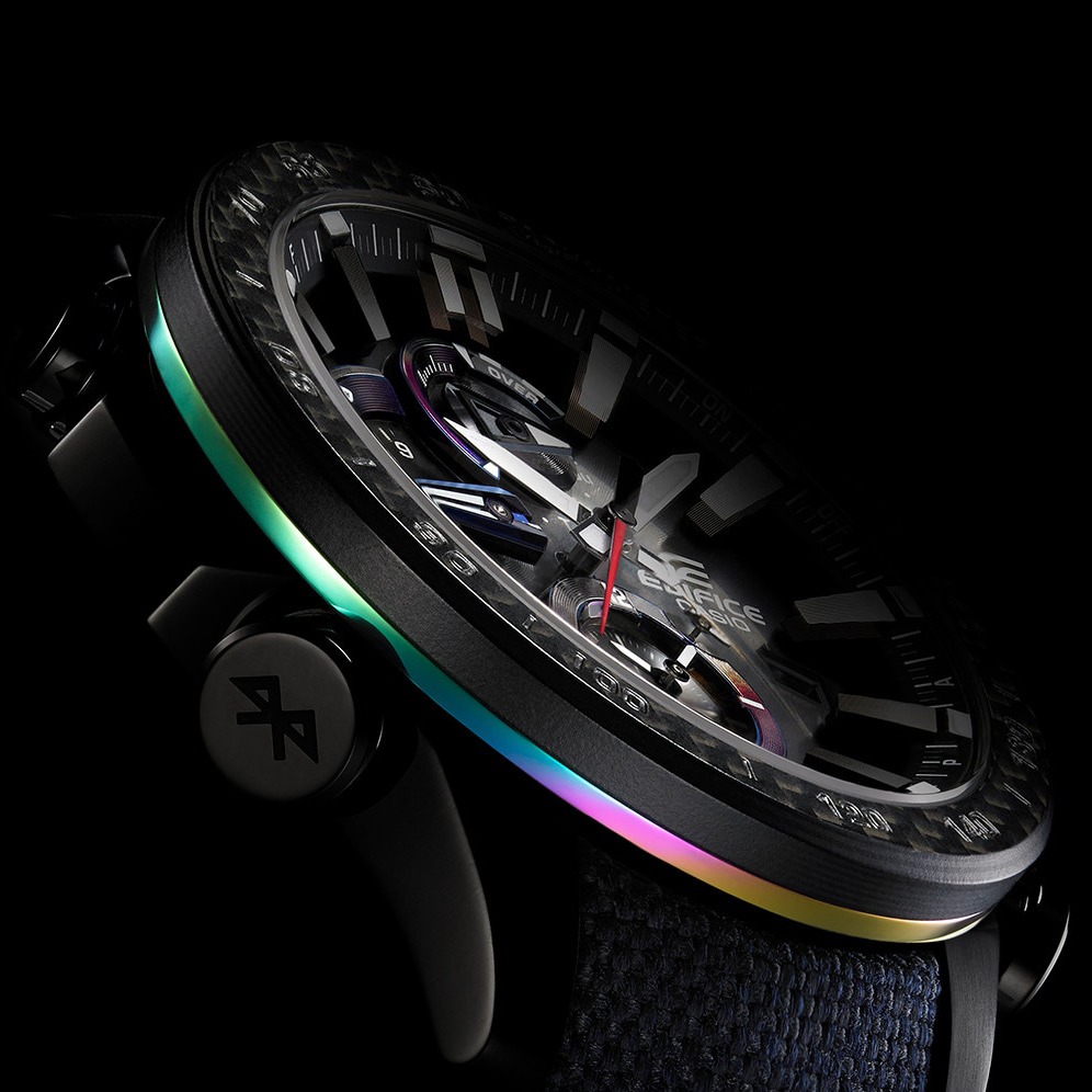 Edifice EQB-800TR-1AER męski smartwatch EDIFICE Premium pasek - miniatura 3