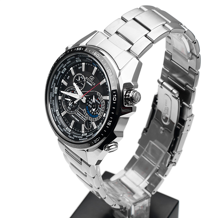 zegarek Edifice EQS-500DB-1A1ER srebrny EDIFICE Momentum
