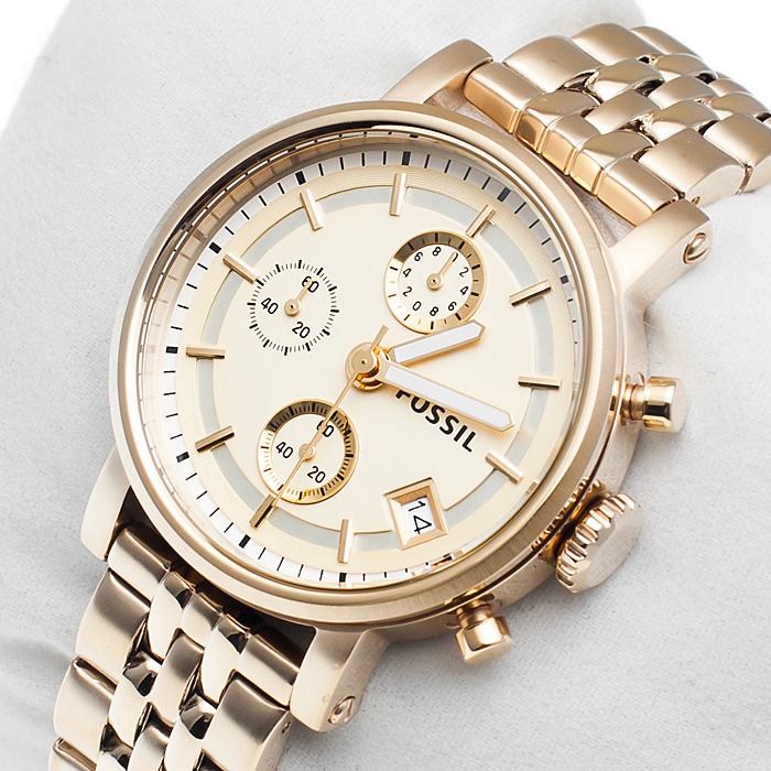 zegarek Fossil ES2197 ORIGINAL BOYFRIEND damski z chronograf Boyfriend