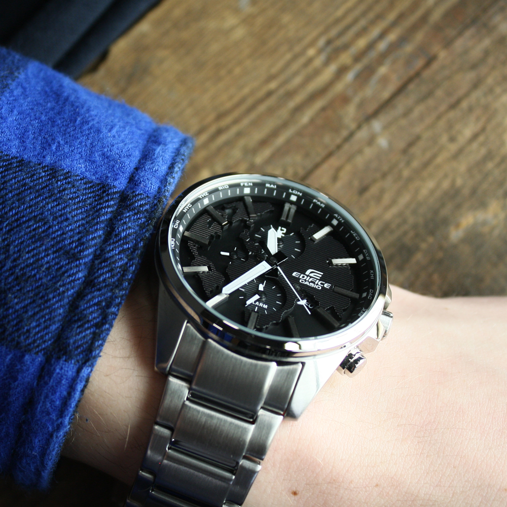Edifice ETD-300D-1AVUEF męski zegarek Edifice bransoleta