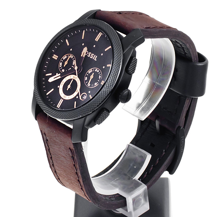 Fossil FS4656 zegarek męski klasyczny Machine pasek