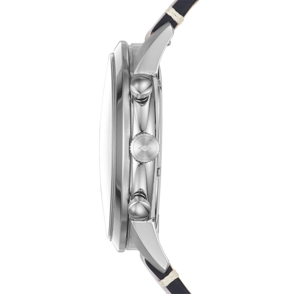 Fossil FS5279 zegarek srebrny klasyczny Townsman pasek