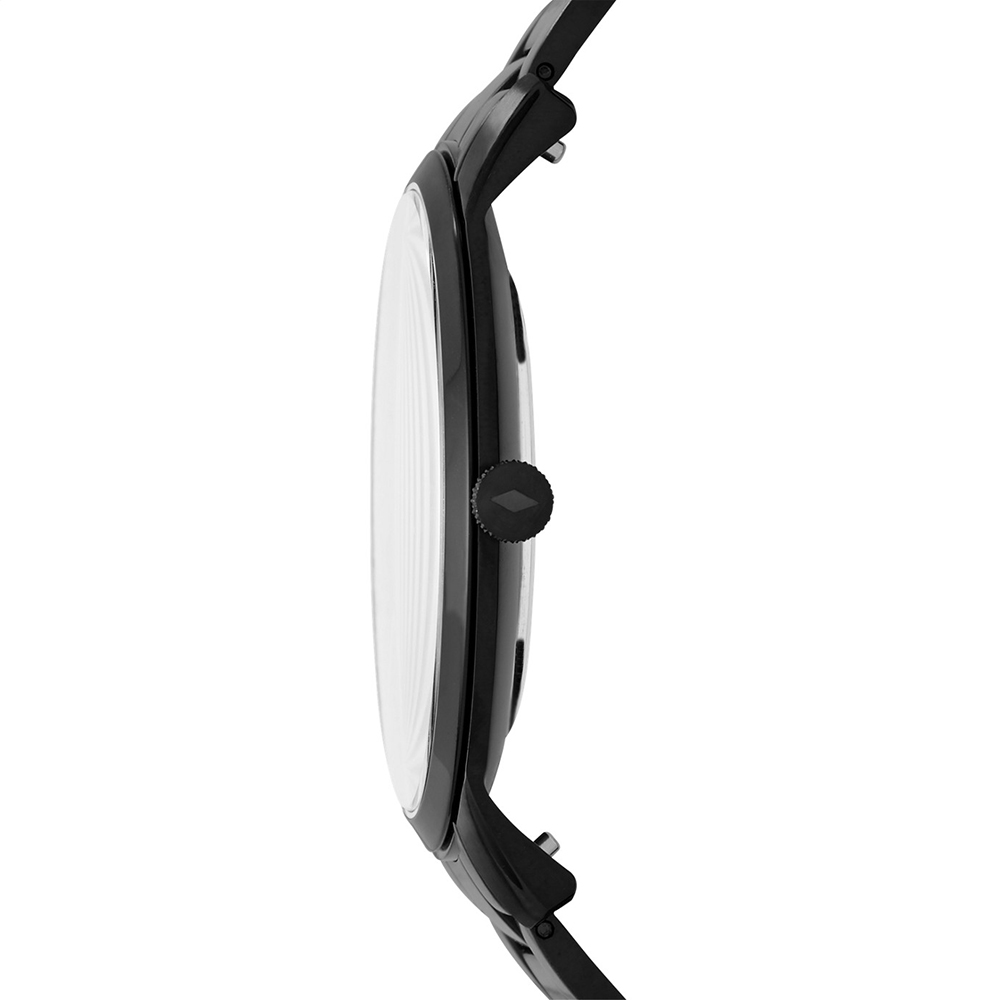 Fossil FS5308 zegarek czarny klasyczny The Minimalist bransoleta - miniatura 7