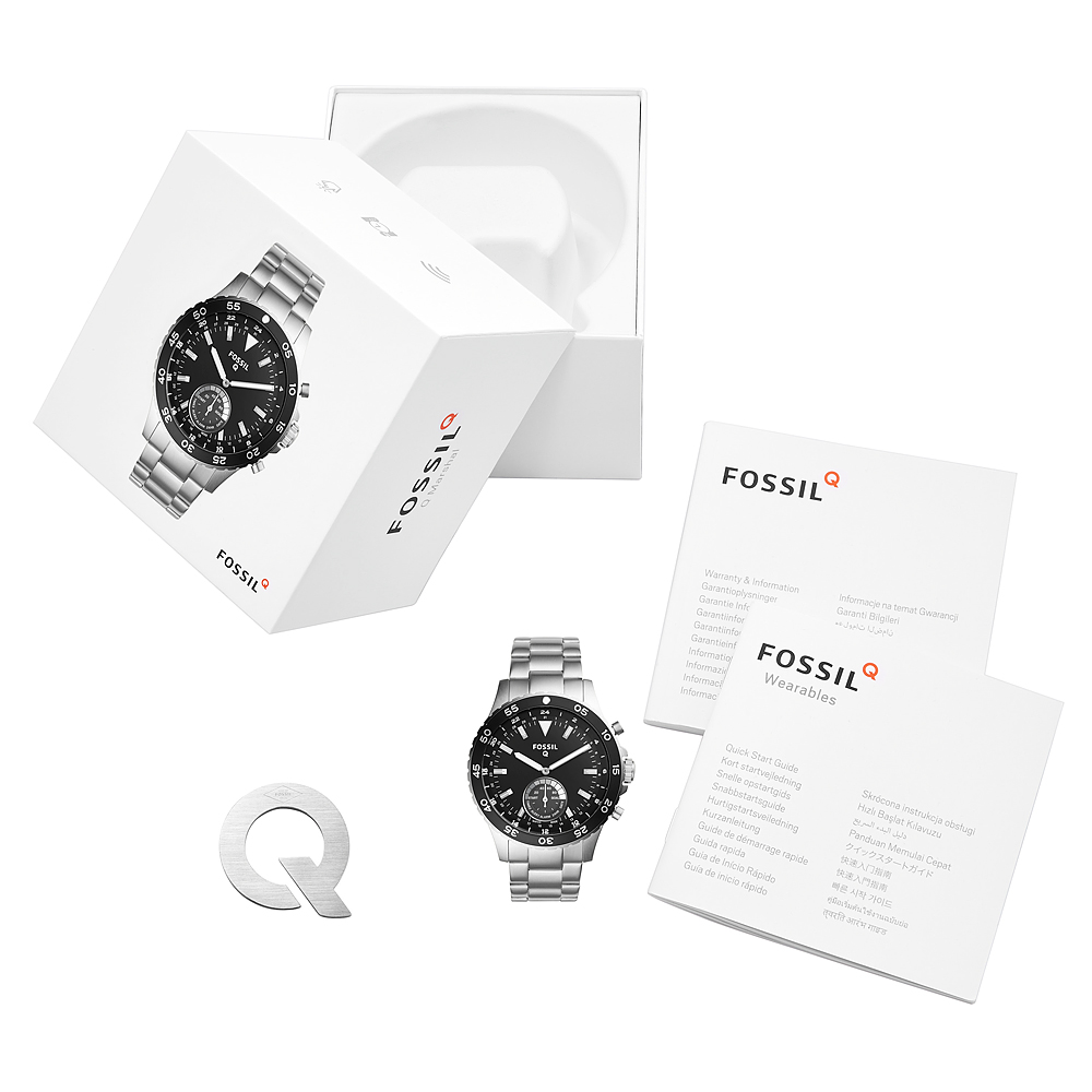 smartwatch Fossil Smartwatch FTW1126 srebrny Fossil Q