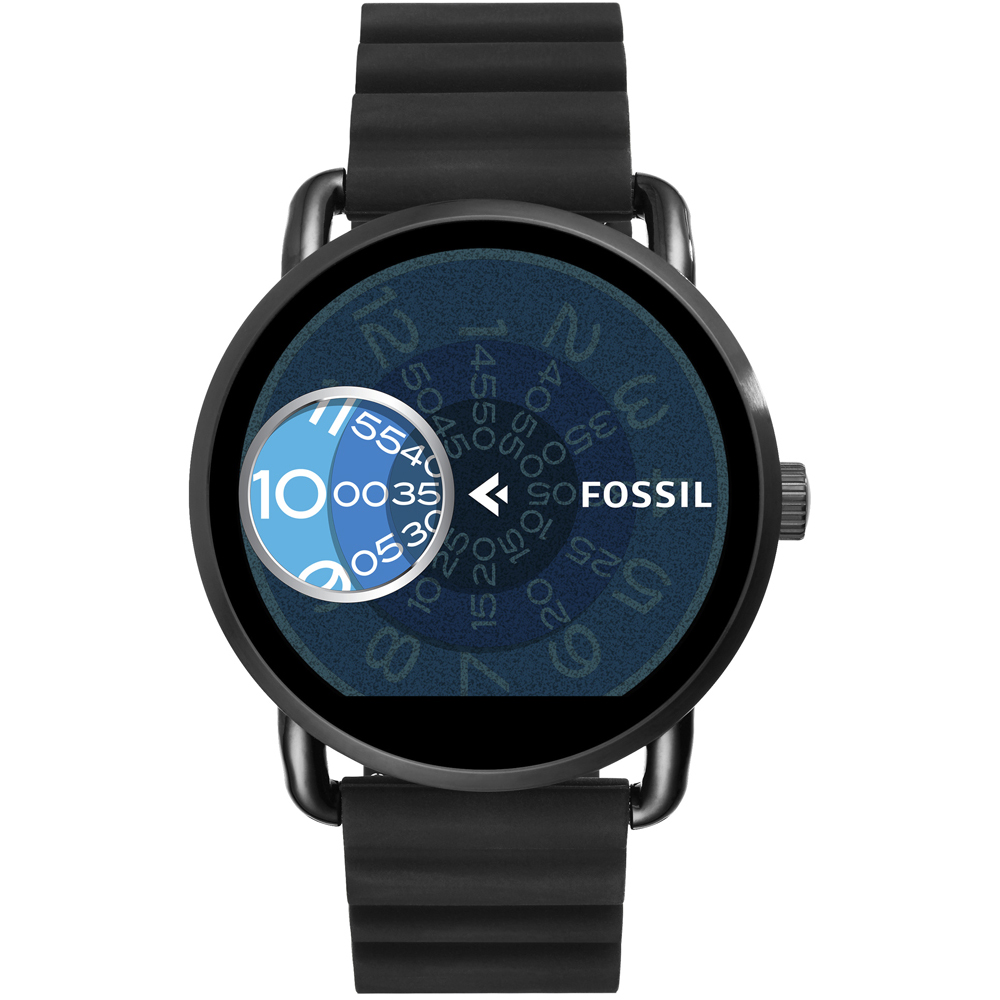 Fossil Smartwatch FTW2103 Q Wander Smartwatch Fossil Q fashion/modowy zegarek czarny