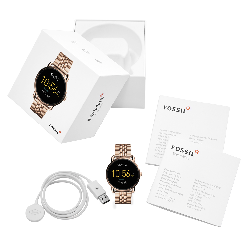 zegarek Fossil Smartwatch FTW2112 różowe złoto Fossil Q