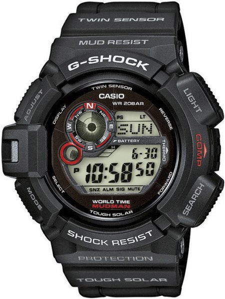 Zegarek Casio G-9300-1ER MUDMAN
