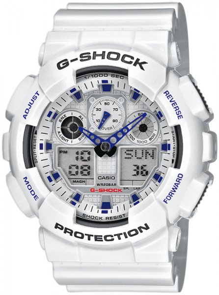 Zegarek Casio GA-100A-7AER White Cloud 