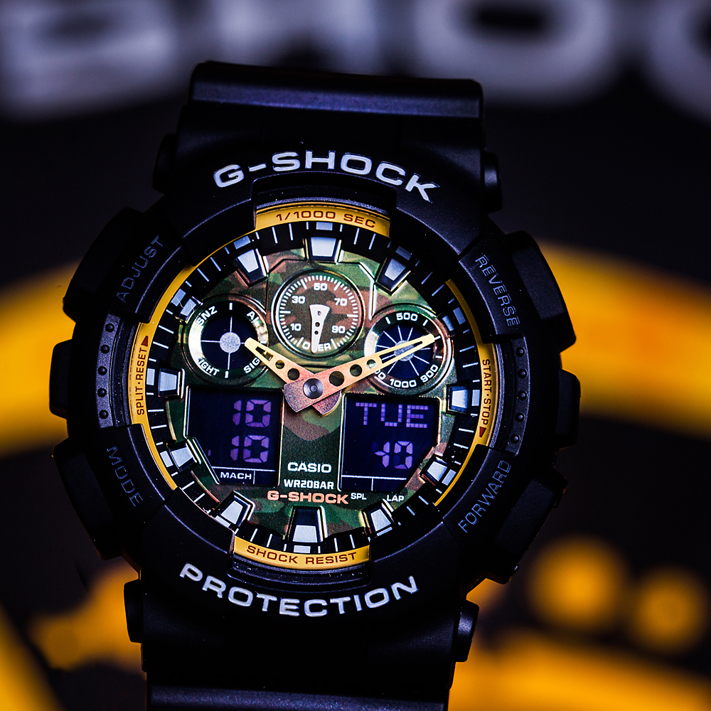 G-Shock GA-100BY-1AER zegarek męski G-SHOCK Specials