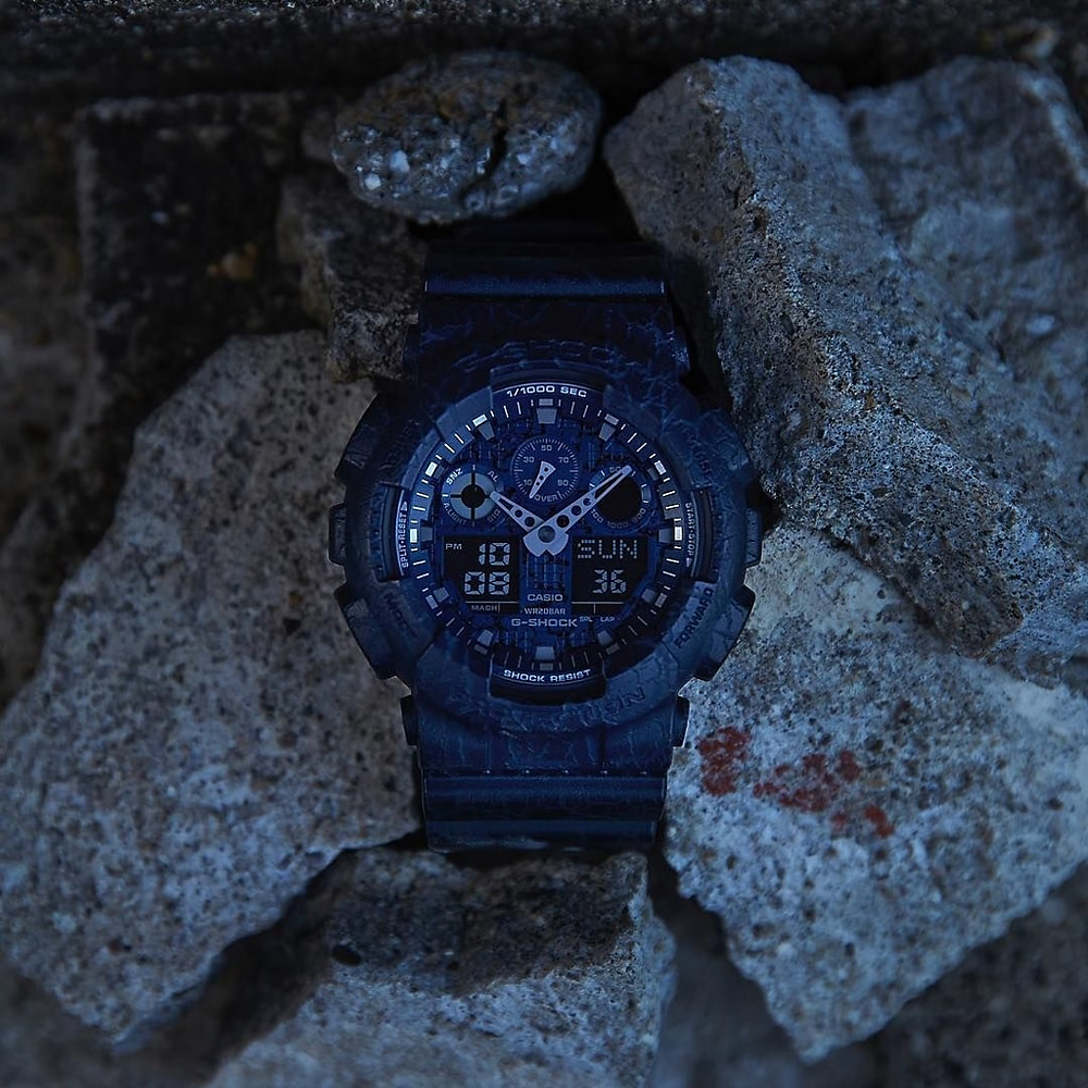 G-Shock GA-100CG-2AER zegarek męski G-SHOCK Style