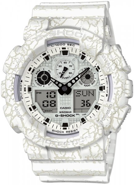 Zegarek Casio GA-100CG-7AER CRACKED GROUND