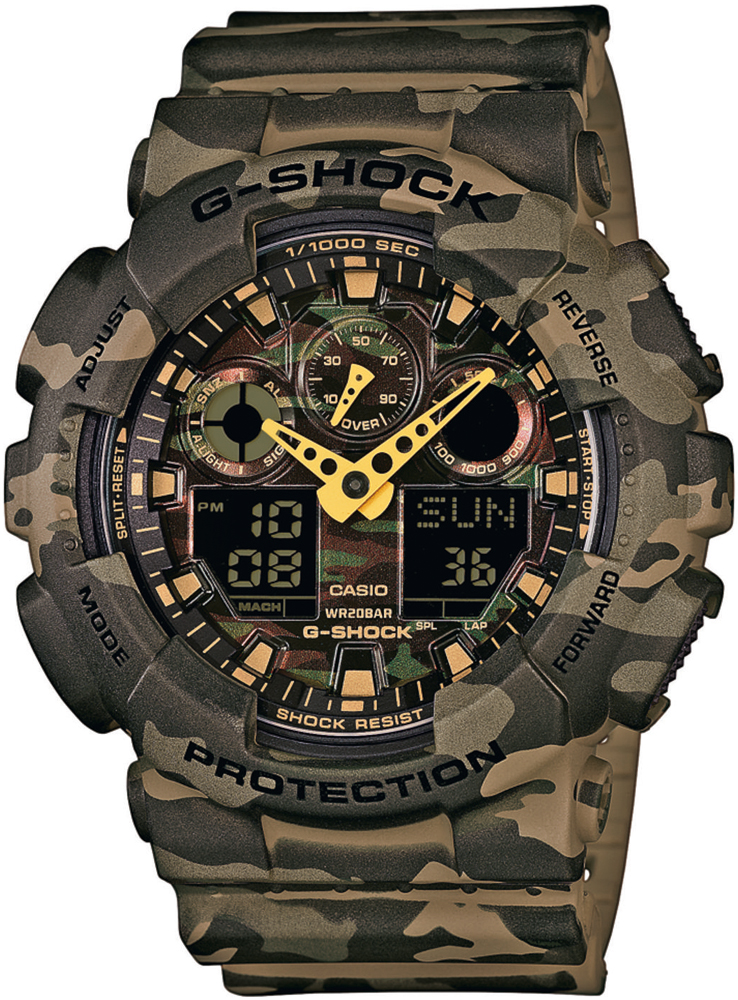 G-Shock GA-100CM-5AER G-SHOCK Style CAMOUFLAGE