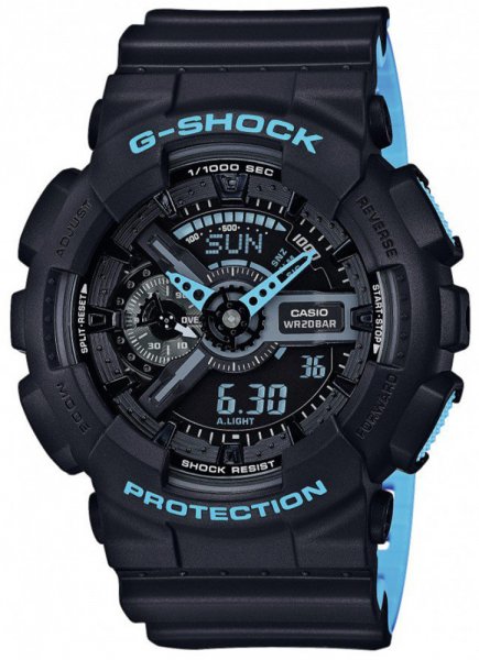 Zegarek Casio GA-110LN-1AER NEON LAYERED