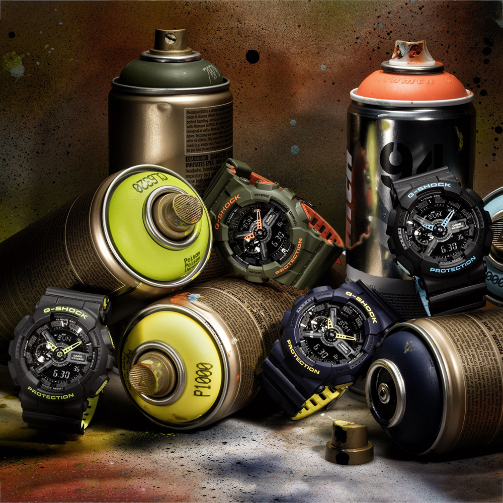 G-Shock GA-110LN-1AER zegarek męski G-SHOCK Original