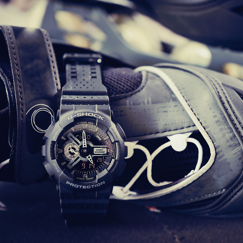 zegarek G-Shock GA-110LP-1AER czarny G-SHOCK Original