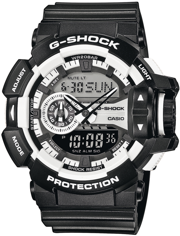 G-Shock GA-400-1AER G-SHOCK Original ROTARY SWITCH