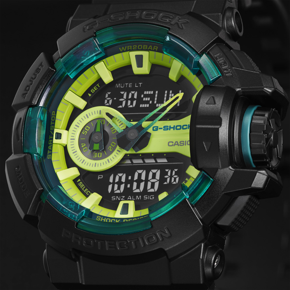 G-Shock GA-400LY-1AER zegarek męski G-Shock