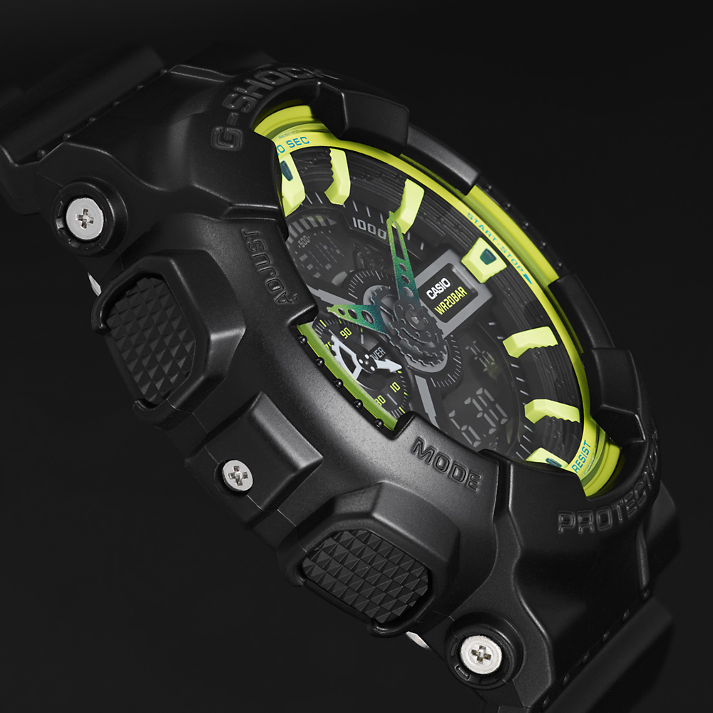 G-Shock GA-400LY-1AER męski zegarek G-Shock pasek