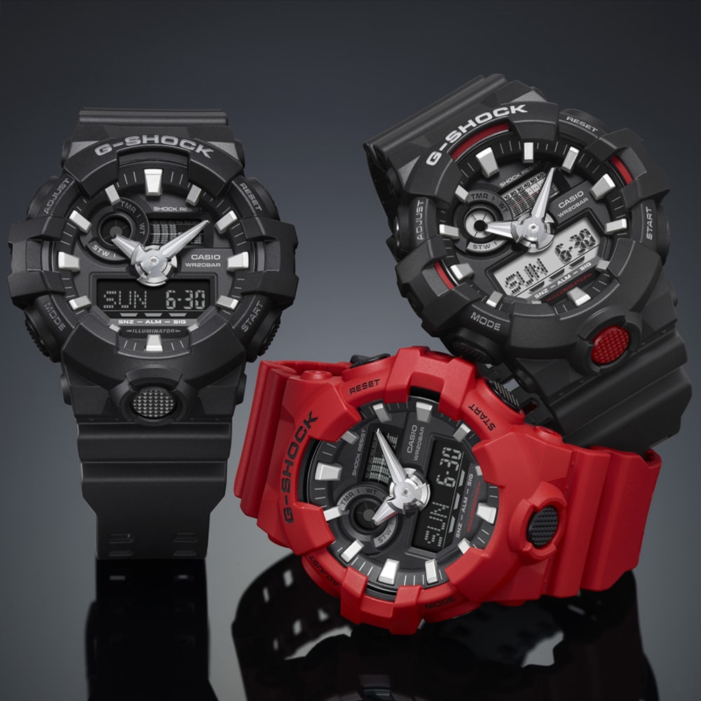 G-Shock GA-700-4AER zegarek męski G-SHOCK Original