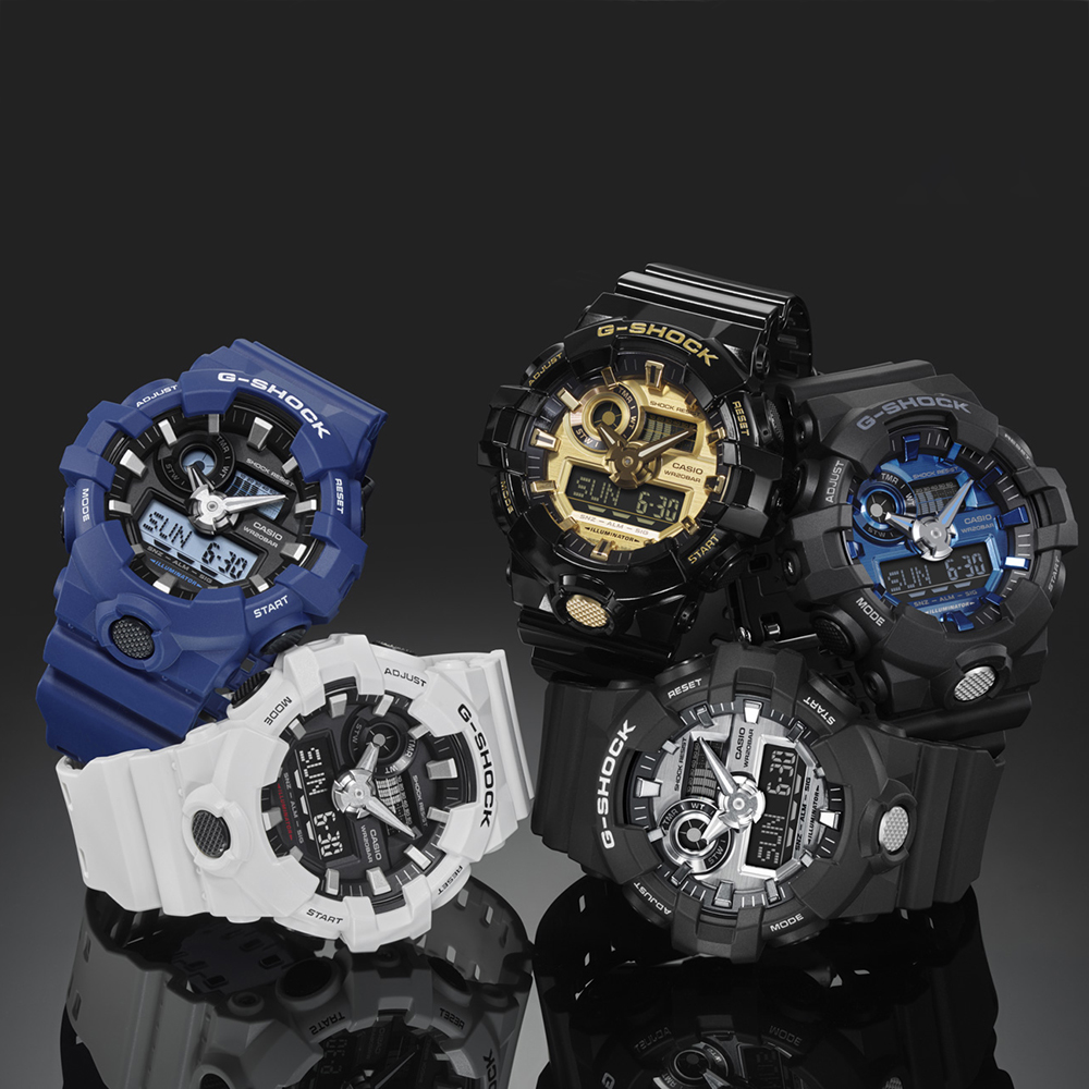 G-Shock GA-700-7AER zegarek męski G-SHOCK Original